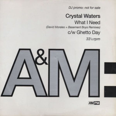 CRYSTAL WATERS - What I Need