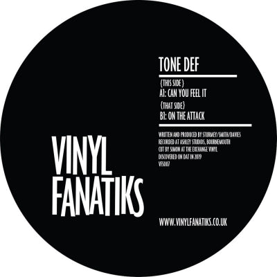 TONE DEF - Can You Feel It / On The Attack