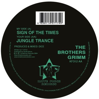 THE BROTHERS GRIMM - Sign Of The Times / Jungle Trance