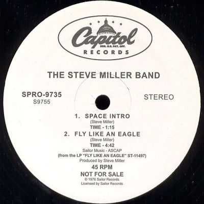 THE STEVE MILLER BAND - Fly Like A Eagle / Macho City