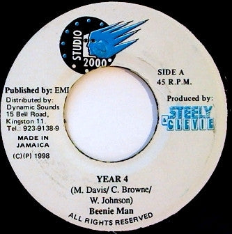 BEENIE MAN - Year 4 Remix