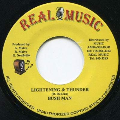 BUSH MAN - Lightening & Thunder