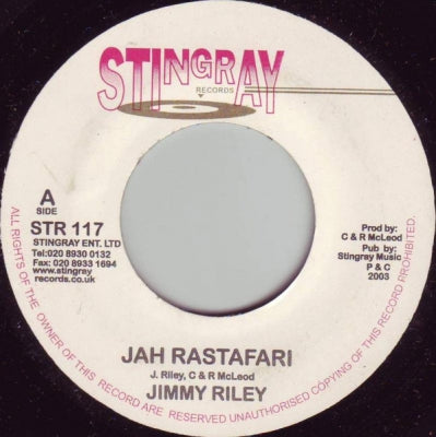 JIMMY RILEY / STINGRAY ALL STARS - Jah Rastafari / New Broom