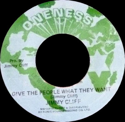 JIMMY CLIFF - Give The People What They Want / Version