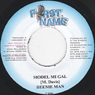 BEENIE MAN - Model Mi Gal / Energy (Version)