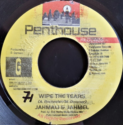 JAHMALI & JAHMEL - Wipe The Tears / Forever Loving Jah (Version)