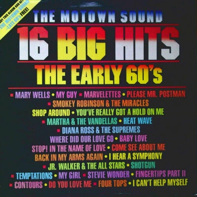 VARIOUS ARTISTS - The Motown Sound (16 Big Hits - The Early 60's)