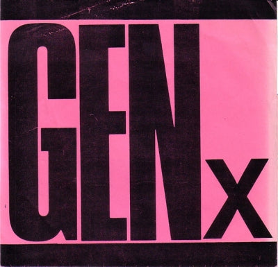 GENERATION X - Tribute No One Wanted' Ep (Pink Cover)