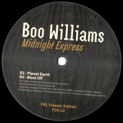 BOO WILLIAMS - Midnight Express