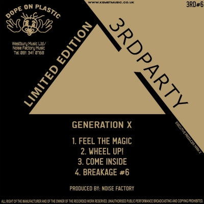 NOISE FACTORY - Generation X