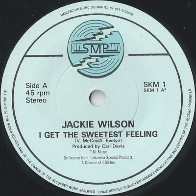 JACKIE WILSON - I Get The Sweetest Feeling