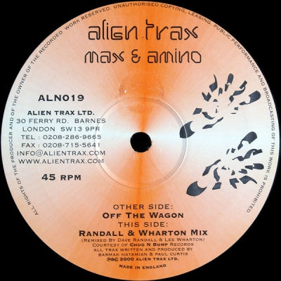 MAX & AMINO - Off The Wagon