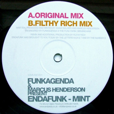 FUNKAGENDA & MARCUS HENDERSON PRESENT ENDAFUNK - Mint