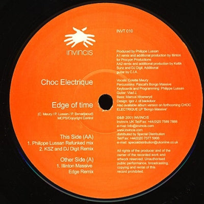 CHOC ELECTRIQUE - Edge Of Time