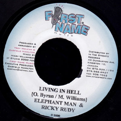 ELEPHANT MAN & RICKY RUDY - Living In Hell