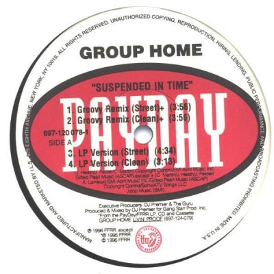 GROUP HOME - Suspended In Time