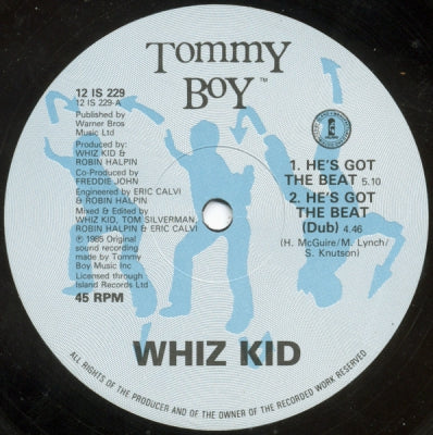 G.L.O.B.E. & WHIZ KID - He's Got The Beat / Play That Beat Mr. D.J.