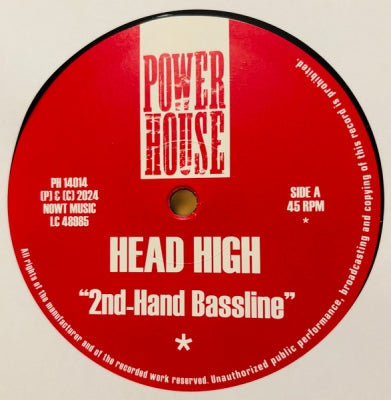 HEAD HIGH - 2nd-Hand Bassline