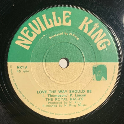 THE ROYAL RAS-ES - Love The Way Should Be / Dub The Way It Should Be