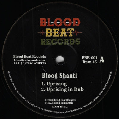 BLOOD SHANTI - Uprising / Tears Of Fire