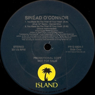 SINéAD O'CONNOR - You Made Me The Thief Of Your Heart