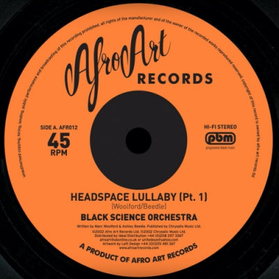 BLACK SCIENCE ORCHESTRA - Headspace Lullaby Pt. 1&2