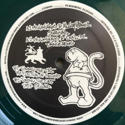 VARIOUS (MSYMIAKOS & ALGORITHMIC / MSYMIAKOS & DIAL-M / TOMMY THE CAT) - Cat In The Bag 09 (Survival / Dangerous / Reflection Of The Sound / Split Second)