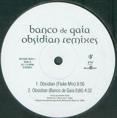 BANCO DE GAIA - Obsidian Remixes