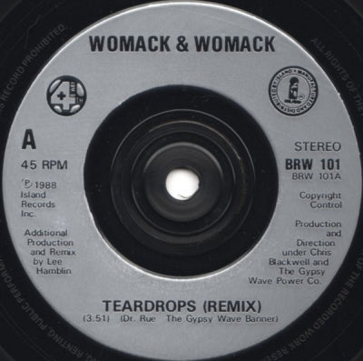 WOMACK & WOMACK - Teardrops (Remix)