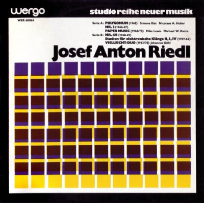 JOSEF ANTON RIEDL - Josef Anton Riedl