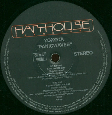 YOKOTA - Panicwaves / A Sonic Fairy Tale