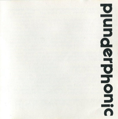 PLUNDERPHONIC - Plunderphonic