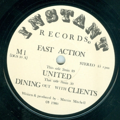 FAST ACTION - United / Dining Out With Clients