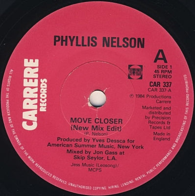 PHYLLIS NELSON - Move Closer