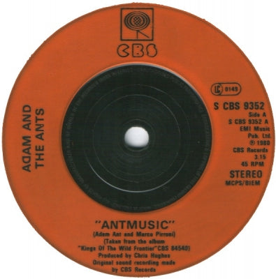 ADAM & THE ANTS - Antmusic / Fall-In