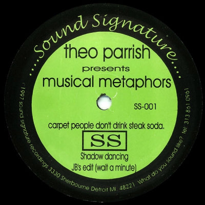 THEO PARRISH - Musical Metaphors