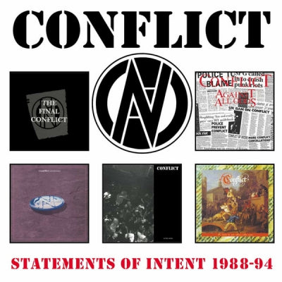 CONFLICT - Statements Of Intent 1988-94