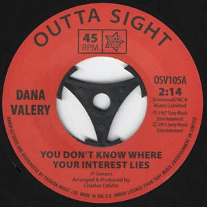 DANA VALERY - You Don't Know Where Your Interest Lies