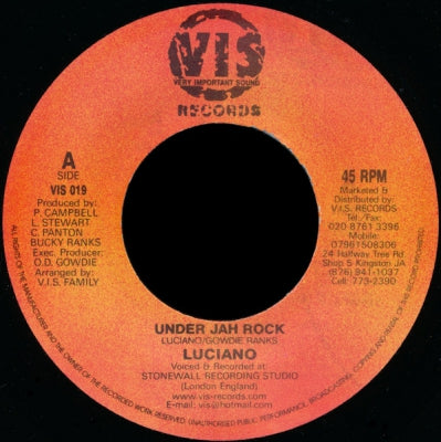 LUCIANO / JOE GRINE - Under Jah Rock