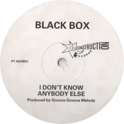 BLACK BOX - I Don't Know Anybody Else