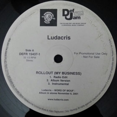 LUDACRIS - Rollout (My Business)