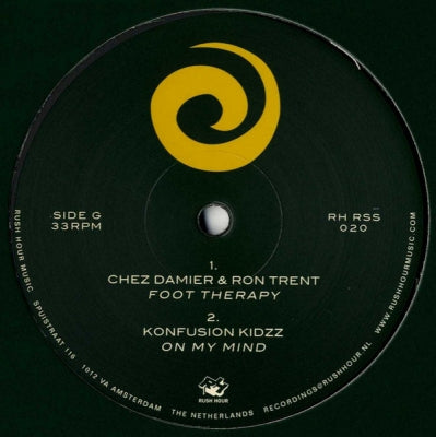 CHEZ DAMIER & RON TRENT / KONFUSION KIDZZ / RON TRENT / ANI - Foot Therapy / On My Mind / Morning Fever / Love Is The Message (For Those Who Didn't Hear It)