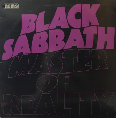 BLACK SABBATH - Master Of Reality