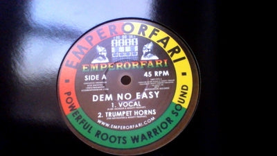 R. ZEE JACKSON / MIGHTY PROPHET / THE NAVIGATOR / EWER AFRO SELECTOR - Dem No Easy