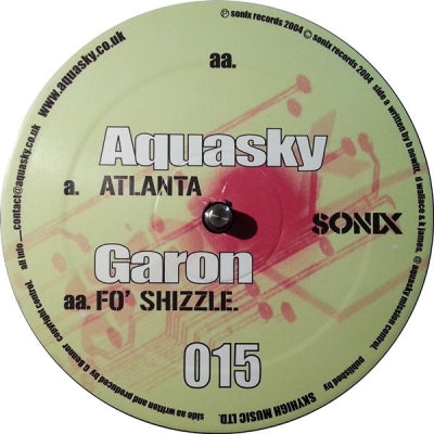 AQUASKY / GARON - Atalnta / Fo' Shizzle