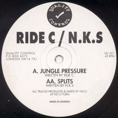 RIDE C / N.K.S - Jungle Pressure / Splits