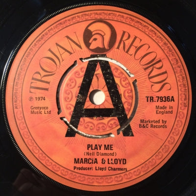 MARCIA & LLOYD / CHARMERS ALL STARS - Play Me / Going In Circles