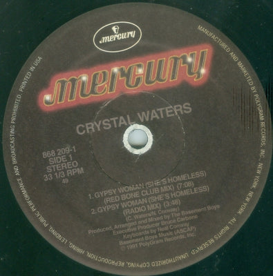 CRYSTAL WATERS - Gypsy Woman