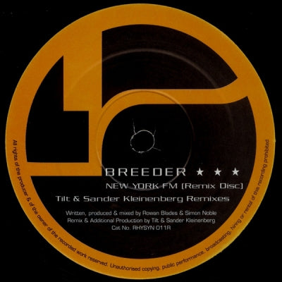 BREEDER - New York Fm (Remixes)