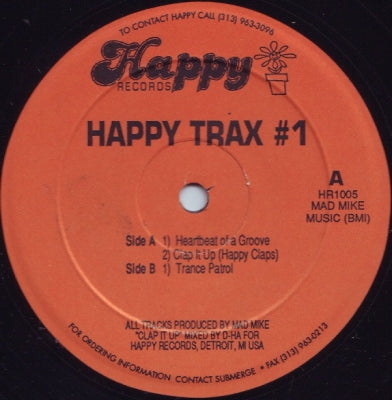 HAPPY TRAX # 1 - Heartbeat Of A Groove